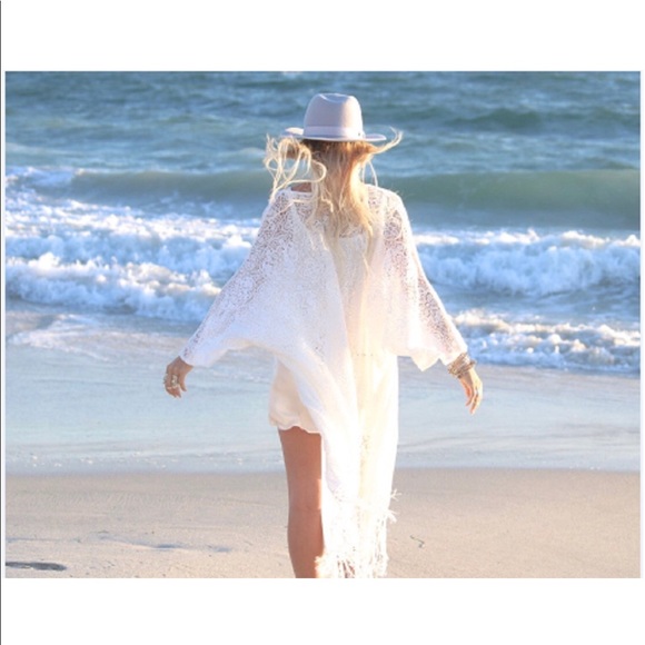 LACE SWIMSUIT COVER 1 left - Picture 8 of 8